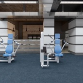 Тренажерный зал фитнес-клуба «СпортЛэнд» на Соломенке, фото 5