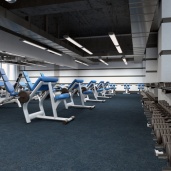 Тренажерный зал фитнес-клуба «СпортЛэнд» на Соломенке, фото 7