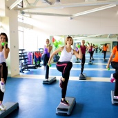 Аэробика в спортклубе «Витамин» на Петровке, фото 7