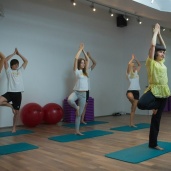 Йога в спортклубе «Оранж», фото 1